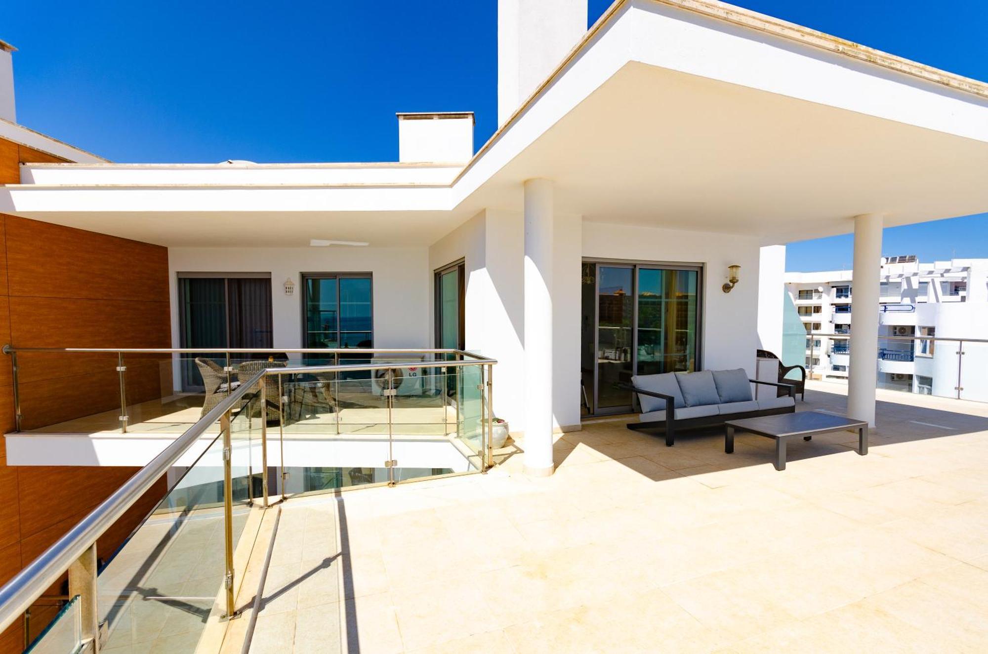 Apartamento Penthouse Apartment, Superb Sea View 1 Bedroom, Verandas Do Mar At02 *
