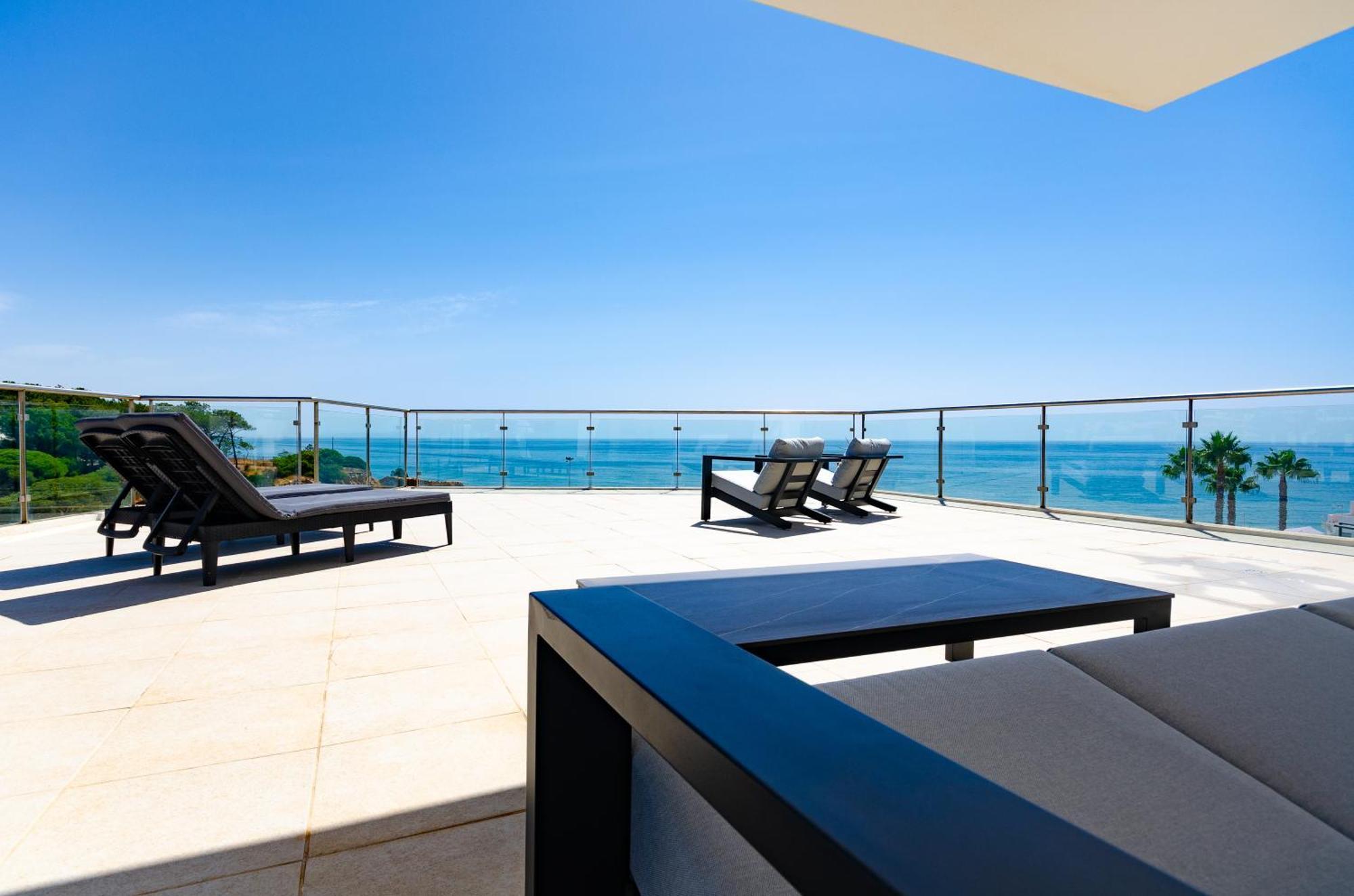 Apartamento Penthouse Apartment, Superb Sea View 1 Bedroom, Verandas Do Mar At02
