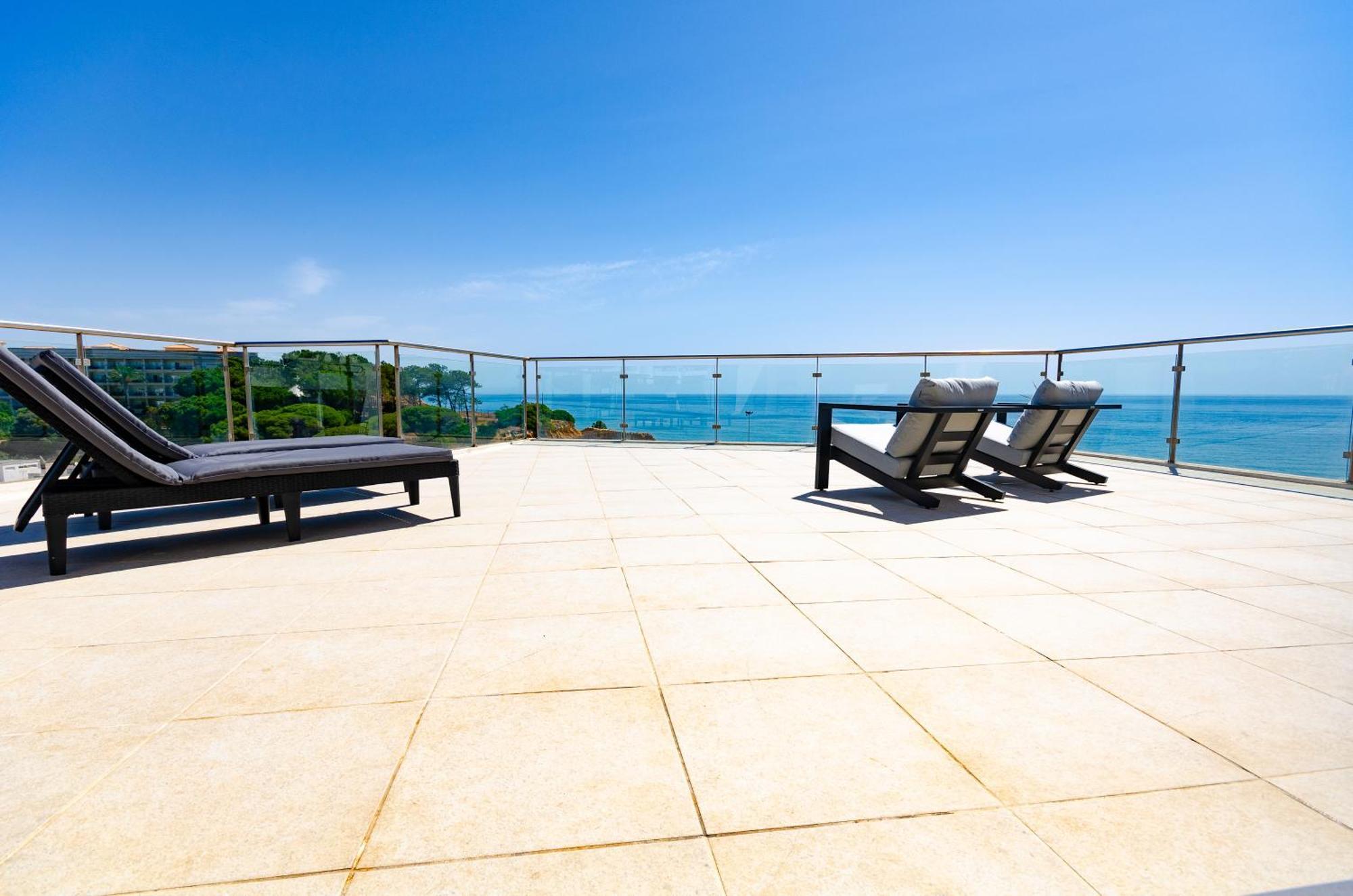 Apartamento Penthouse Apartment, Superb Sea View 1 Bedroom, Verandas Do Mar At02 *