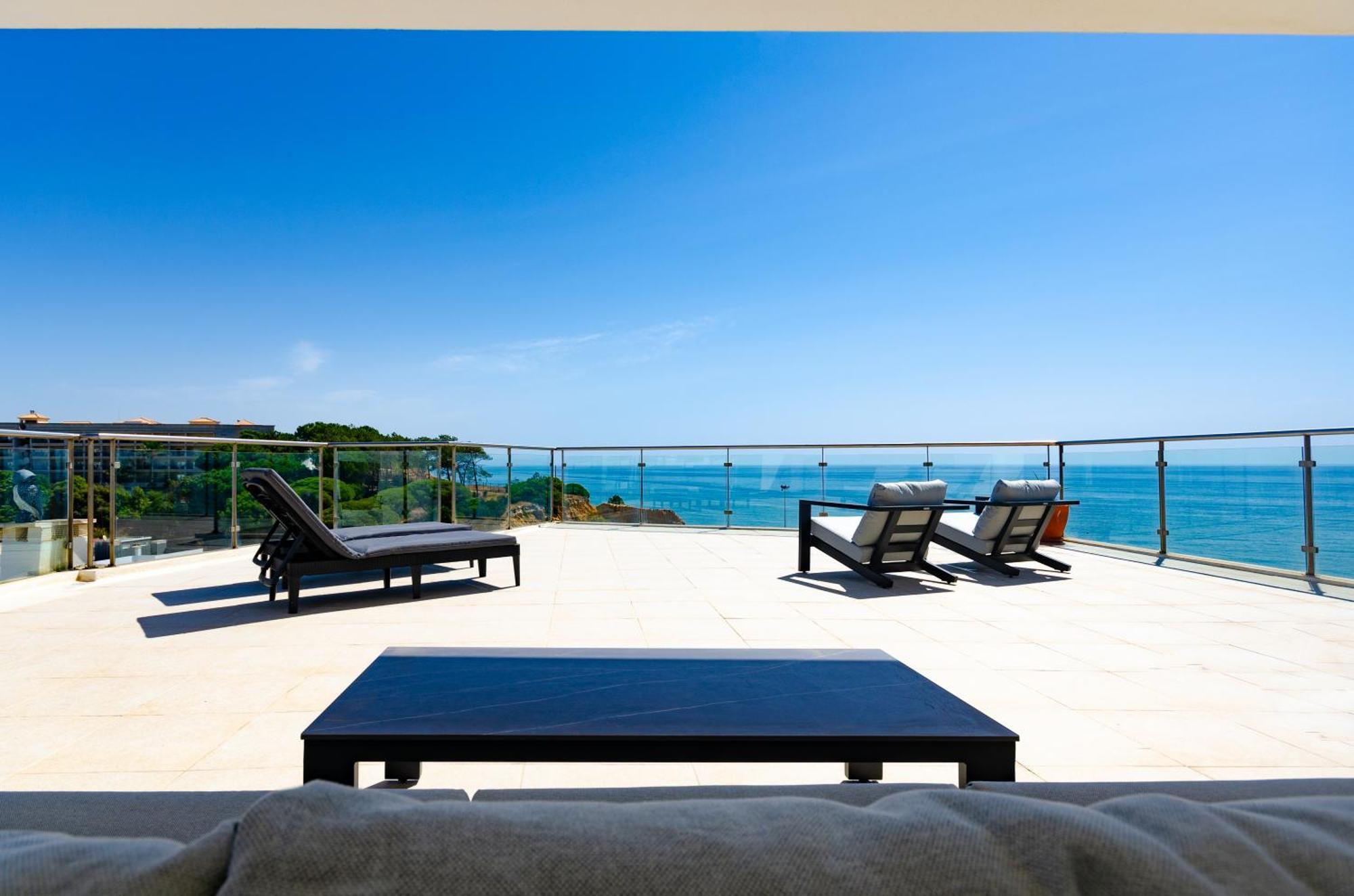 Apartamento Penthouse Apartment, Superb Sea View 1 Bedroom, Verandas Do Mar At02 Albufeira