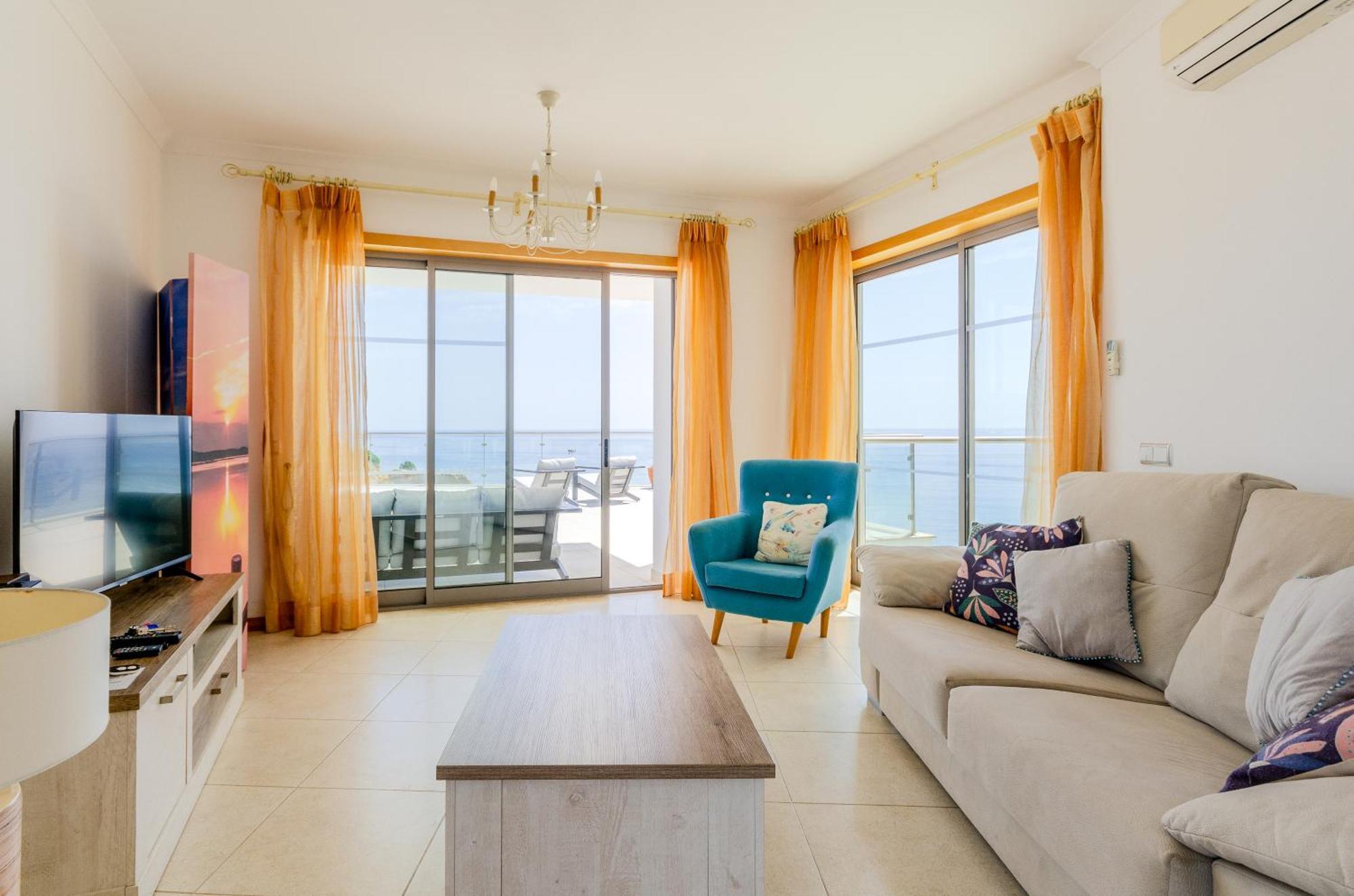 Penthouse Apartment, Superb Sea View 1 Bedroom, Verandas Do Mar At02 Apartamento Albufeira